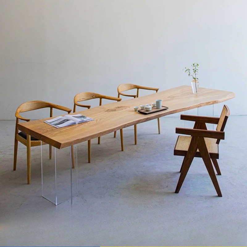 Nordic Solid Wood Acrylic Floa - đánh giá và giá Bedroom Furniture