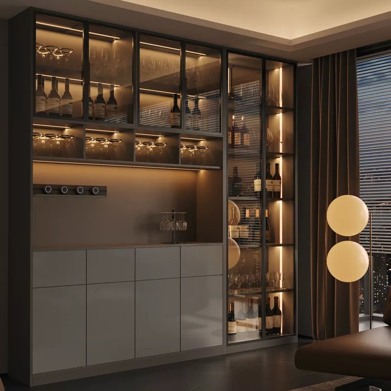Light luxury Italian dining si - đánh giá và giá Storage