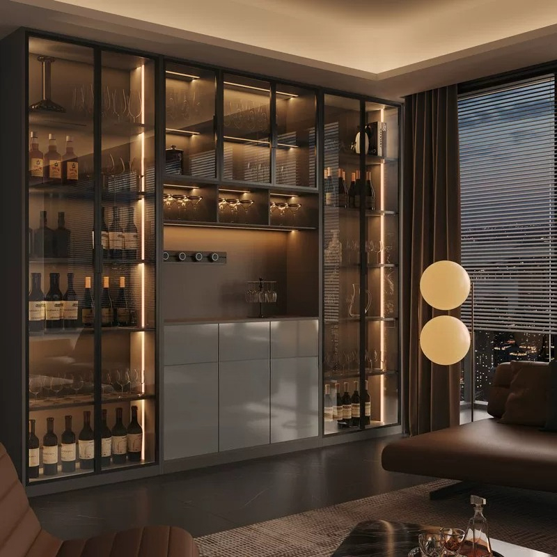 Light luxury Italian dining si - đánh giá và giá Storage