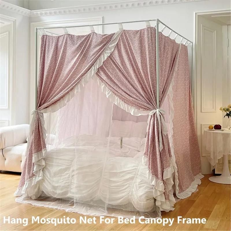 Premium Canopy Bed Frame Post  - đánh giá và giá Canopy Bed Frame Metal Queen