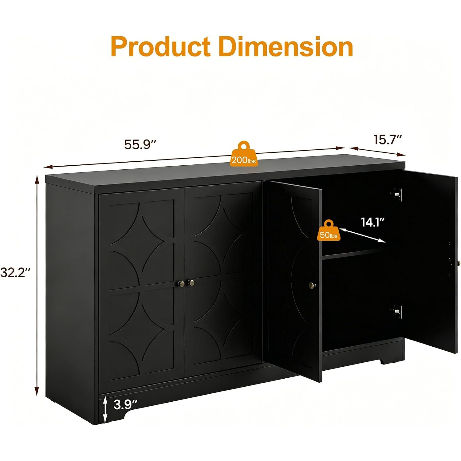 Sideboard Buffet Cabinet with  - đánh giá và giá Tables