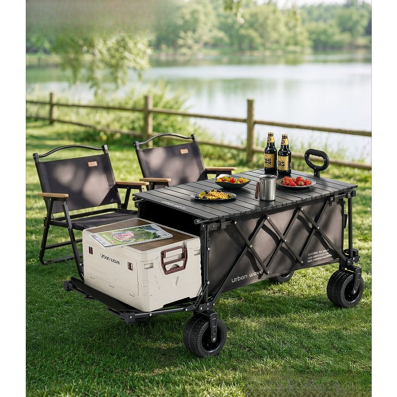 Folding Camping Wagon Cart Out - đánh giá và giá Outdoor Furniture