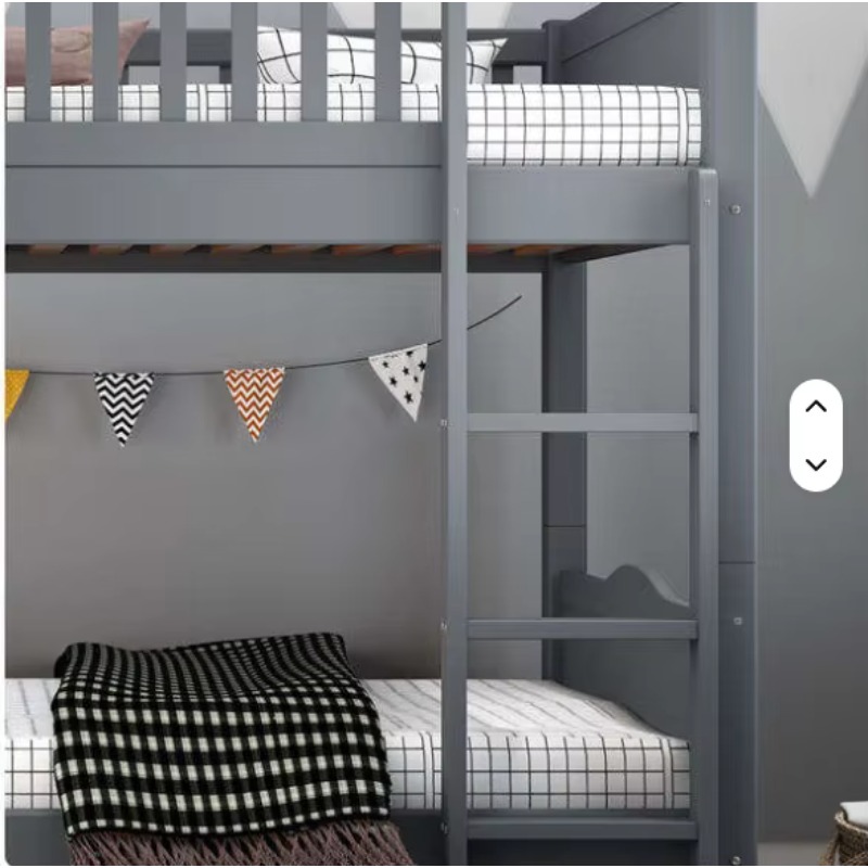 Hot Sell Furniture Double Bed  - đánh giá và giá Bunk Bed With Stairs And Slide