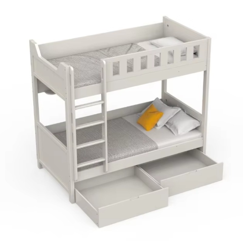 Bedroom Furniture Children Bed - đánh giá và giá Bunk Bed With Stairs And Slide