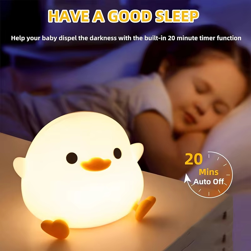 LED Night Light Cute Duck Cart - đánh giá và giá Floating Nightstand With Led Light