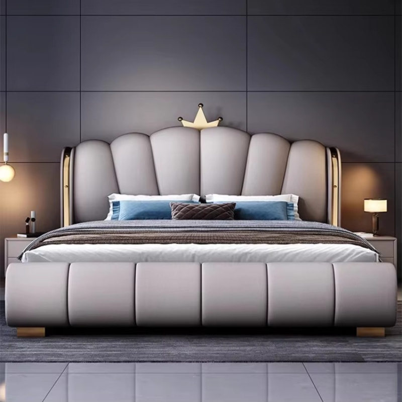 Modern Deluxe Wood Bedroom Fur - đánh giá và giá King Size Bed Frame With Storage Drawers